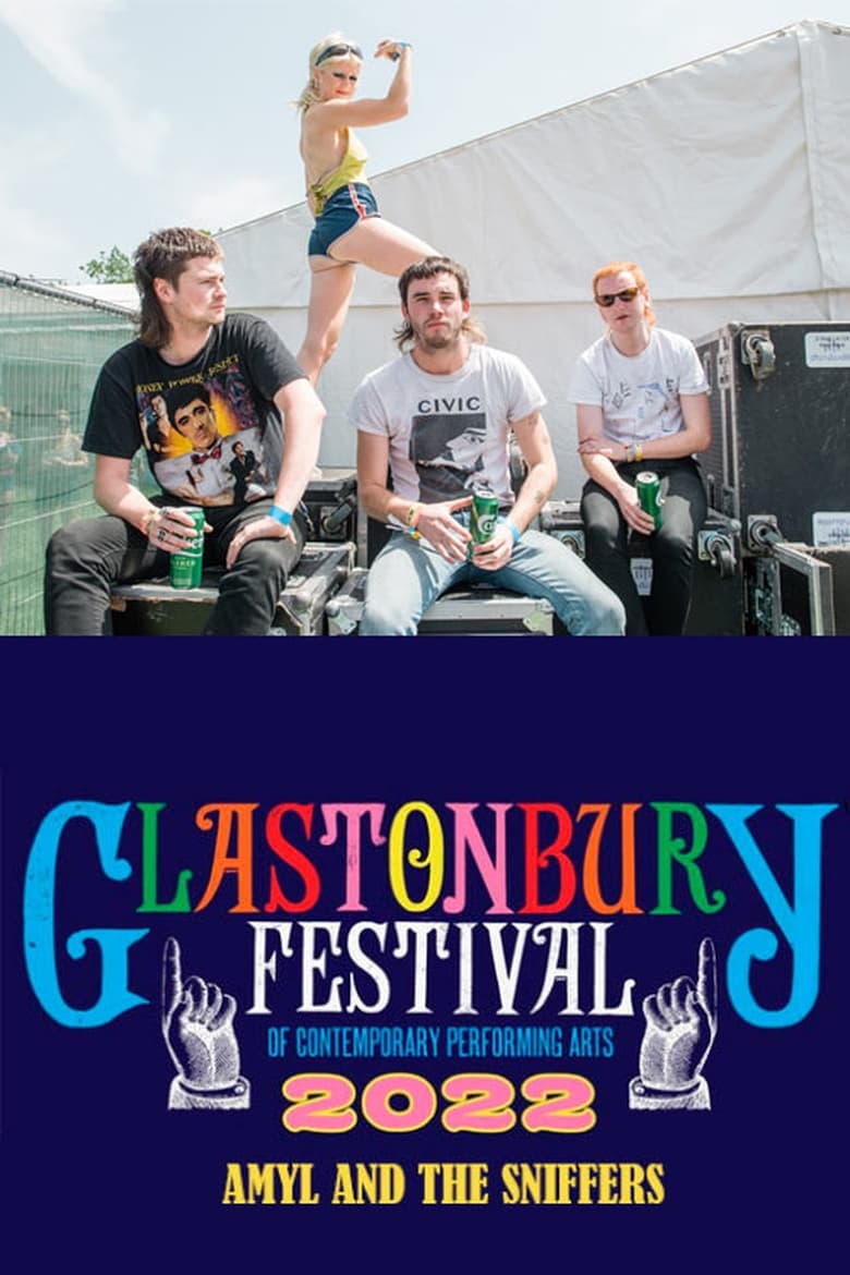 Poster of Amyl and the Sniffers at Glastonbury 2022