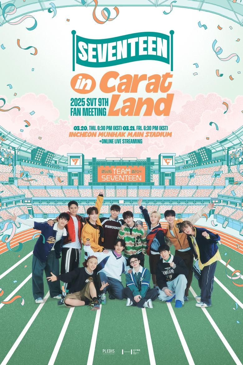 Poster of SEVENTEEN in CARAT LAND