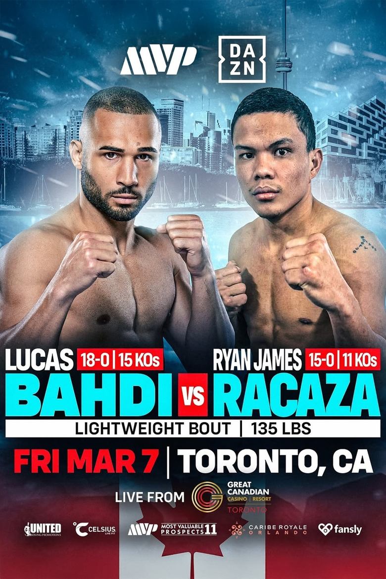 Poster of Lucas Bahdi vs. Ryan James Racaza