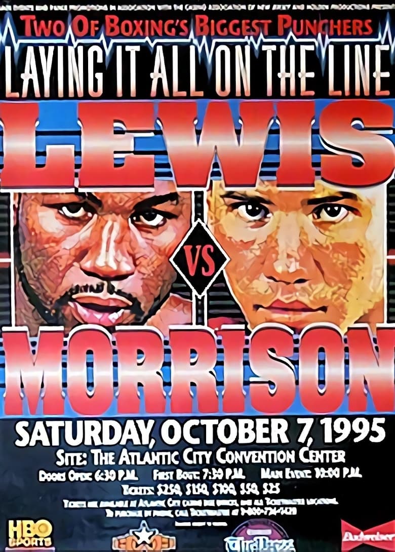 Poster of Lennox Lewis vs. Tommy Morrison