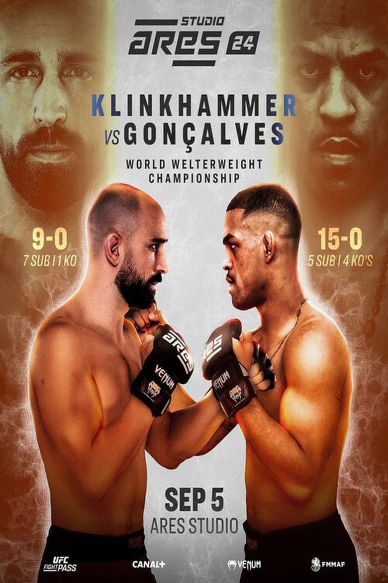 Poster of ARES 24 Studio: Klinkhammer vs. Goncalves