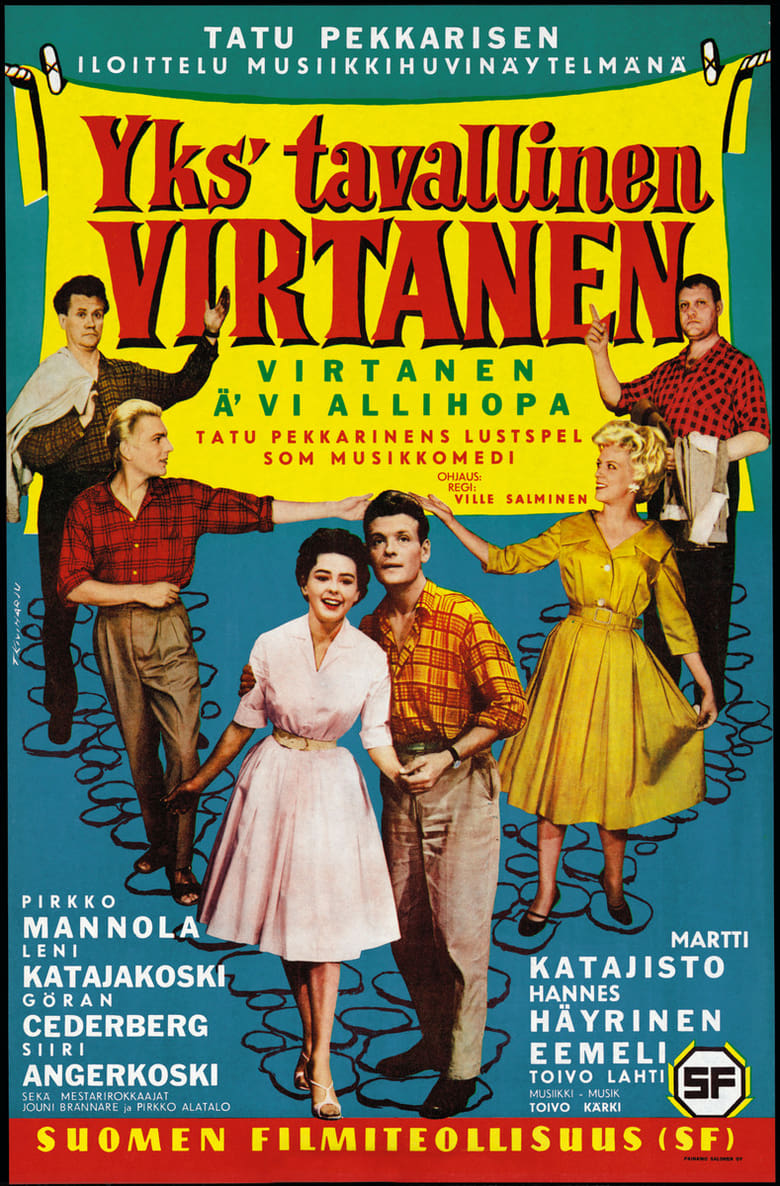 Poster of Yks' tavallinen Virtanen