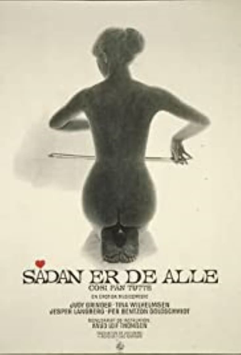 Poster of Sådan er de alle