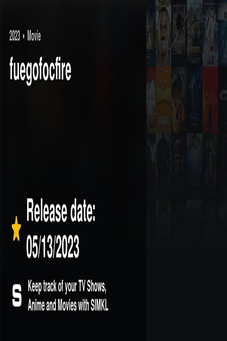 Poster of fuegofocfire