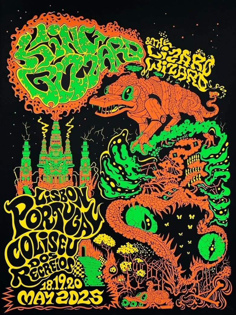 Poster of King Gizzard & The Lizard Wizard - Live in Lisbon '25 (Night 3)