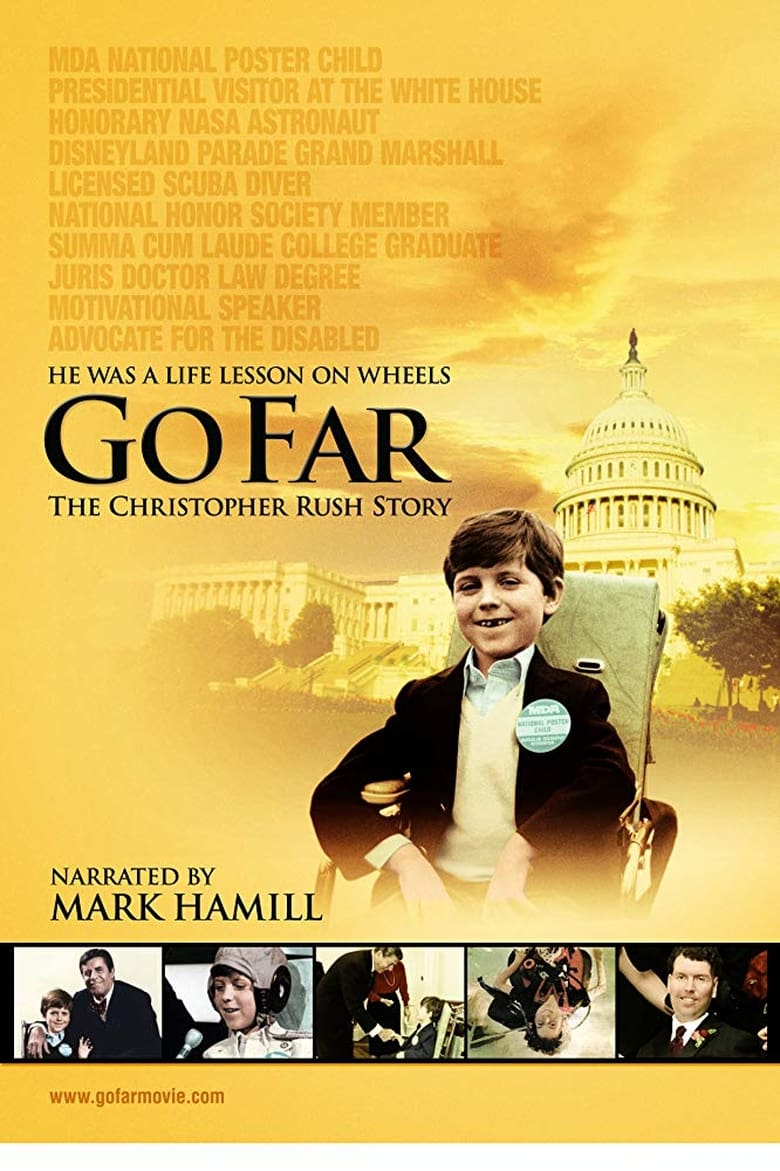 Poster of Go Far: The Christopher Rush Story