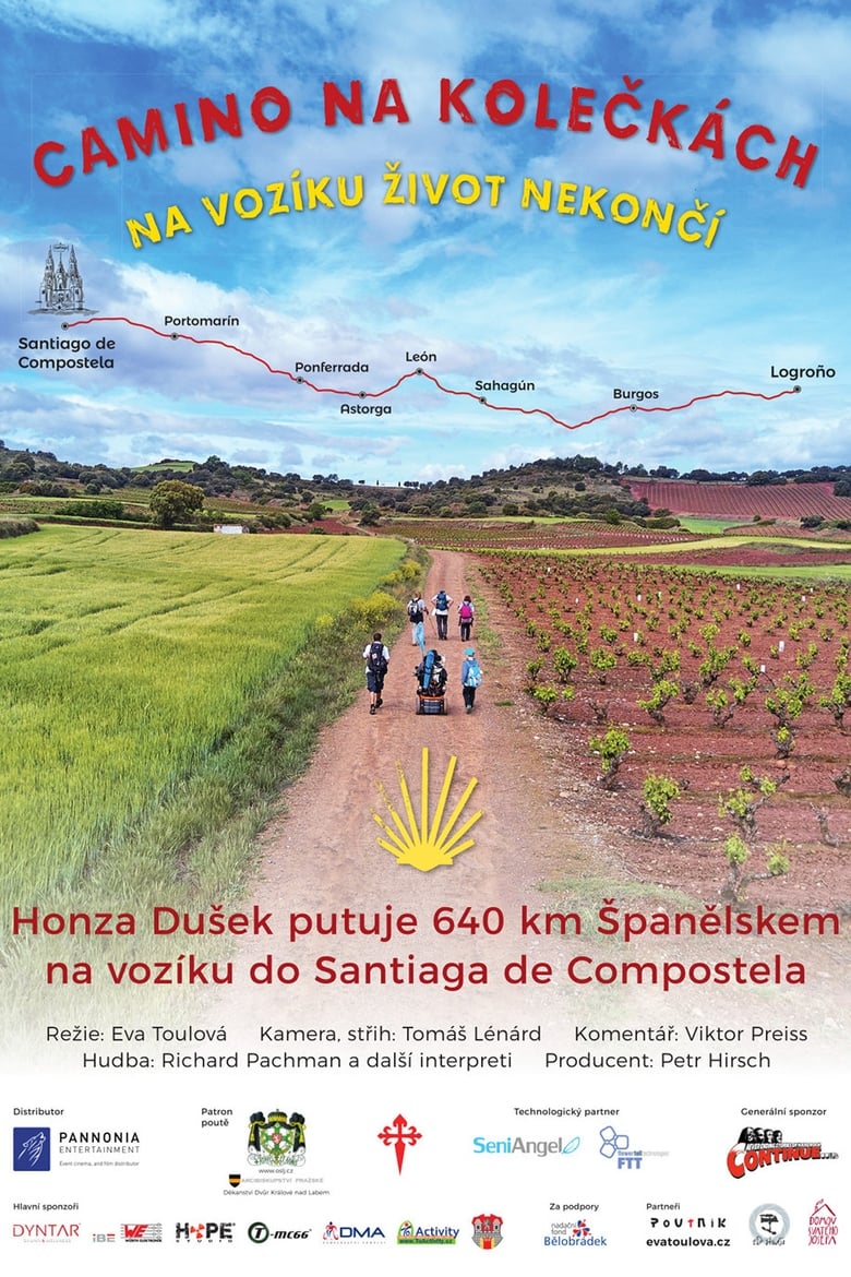 Poster of Camino na kolečkách