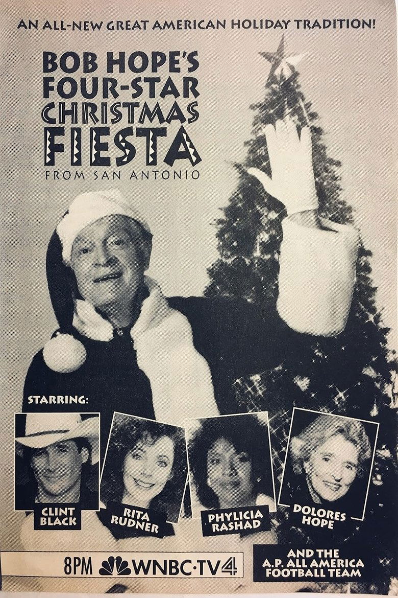 Poster of Bob Hope's Four-Star Christmas Fiesta from San Antonio