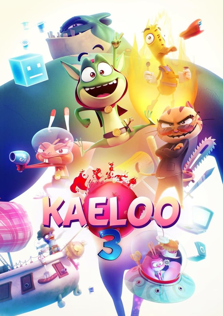 Poster of Cast and Crew in Kaeloo - Season 3 - Episode 29 - Let's Play Replicating