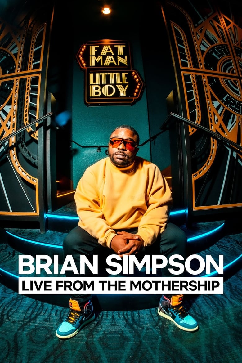 Poster of Brian Simpson: Live from the Mothership