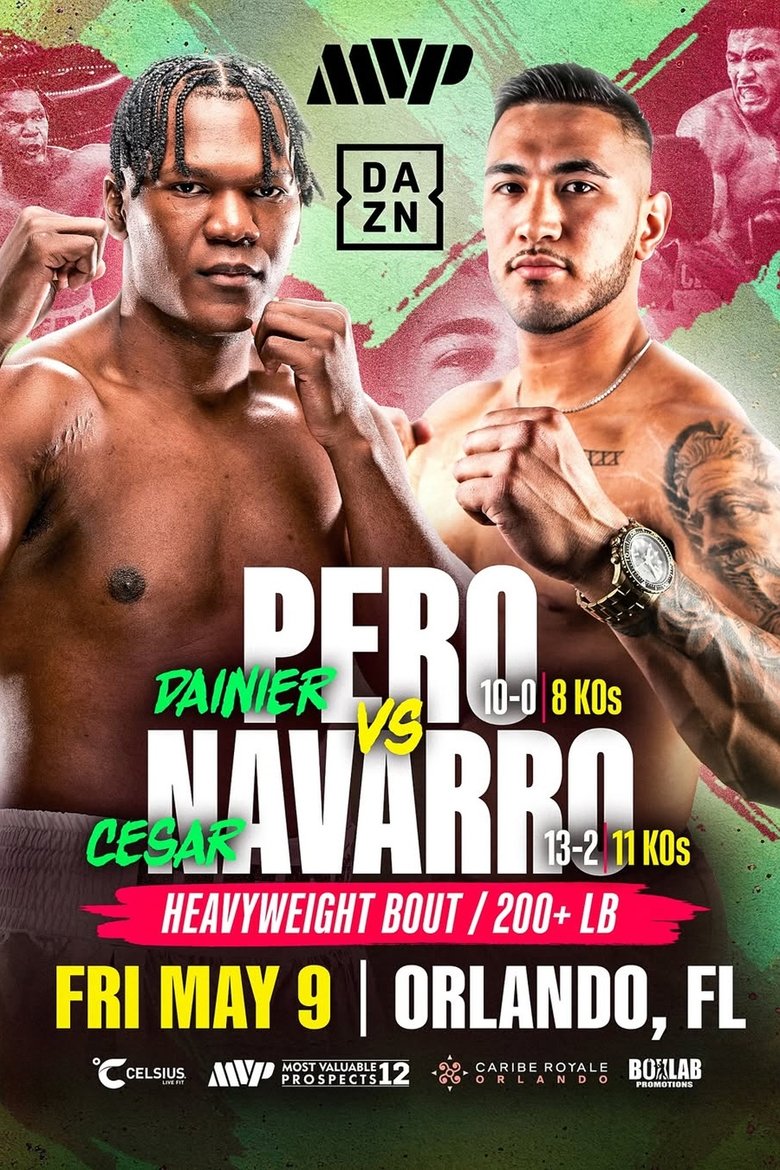 Poster of Dainier Pero vs. Cesar Navarro