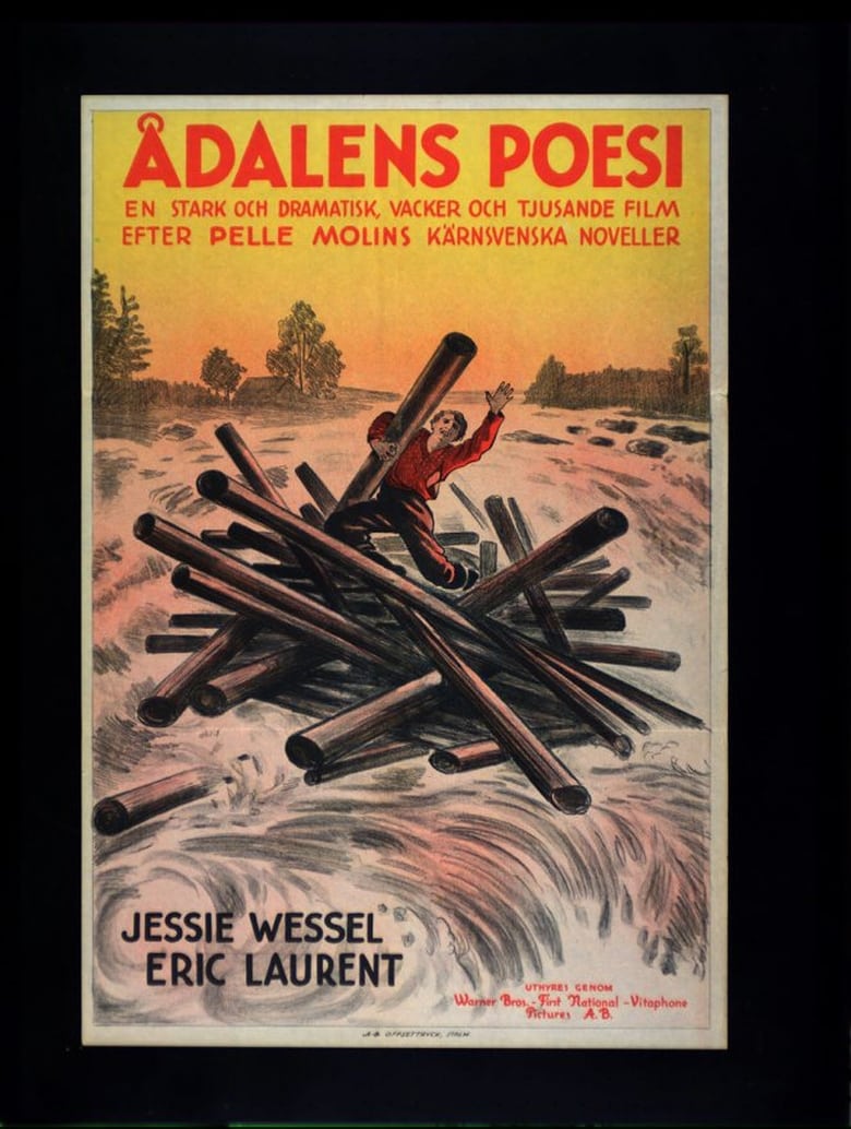 Poster of Ådalen's poetry