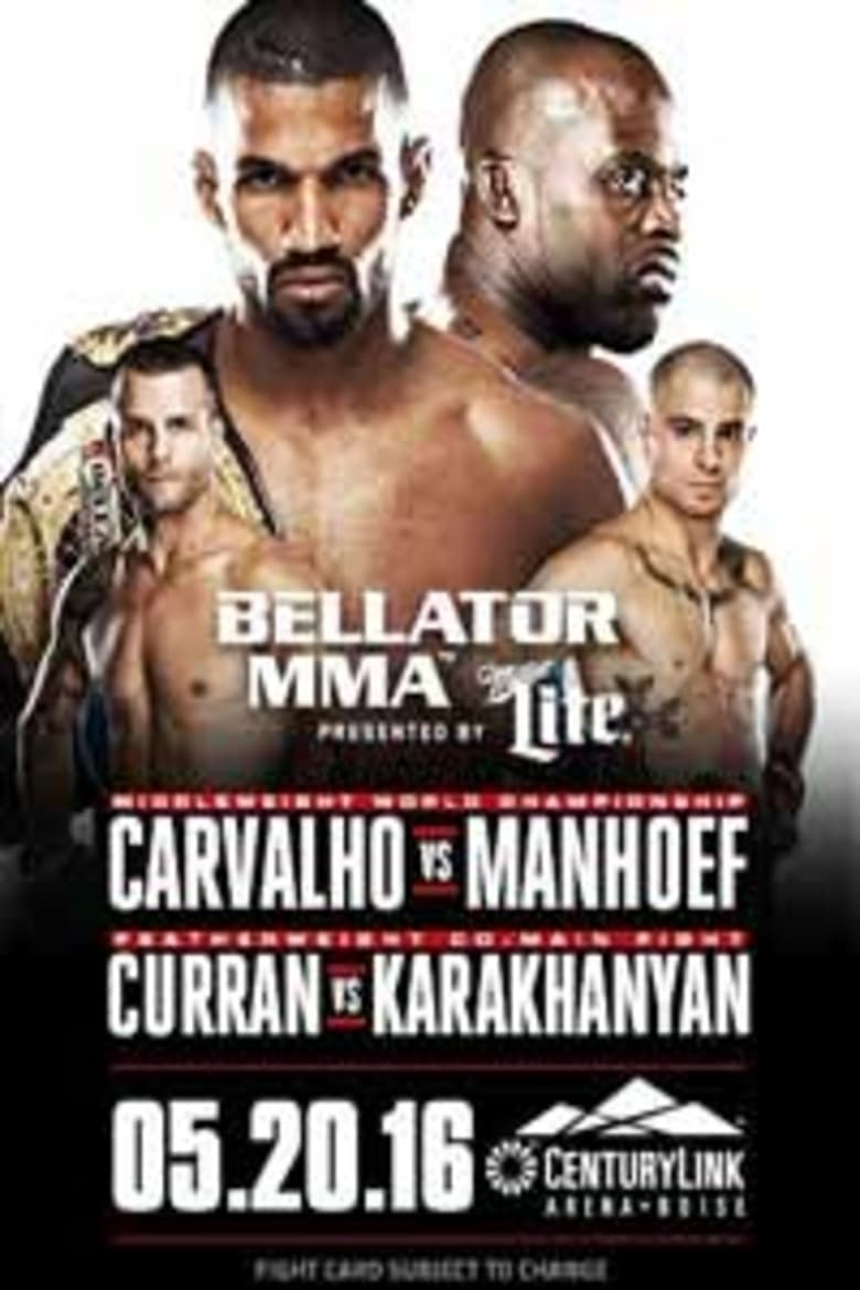 Poster of Bellator 155: Carvalho vs. Manhoef