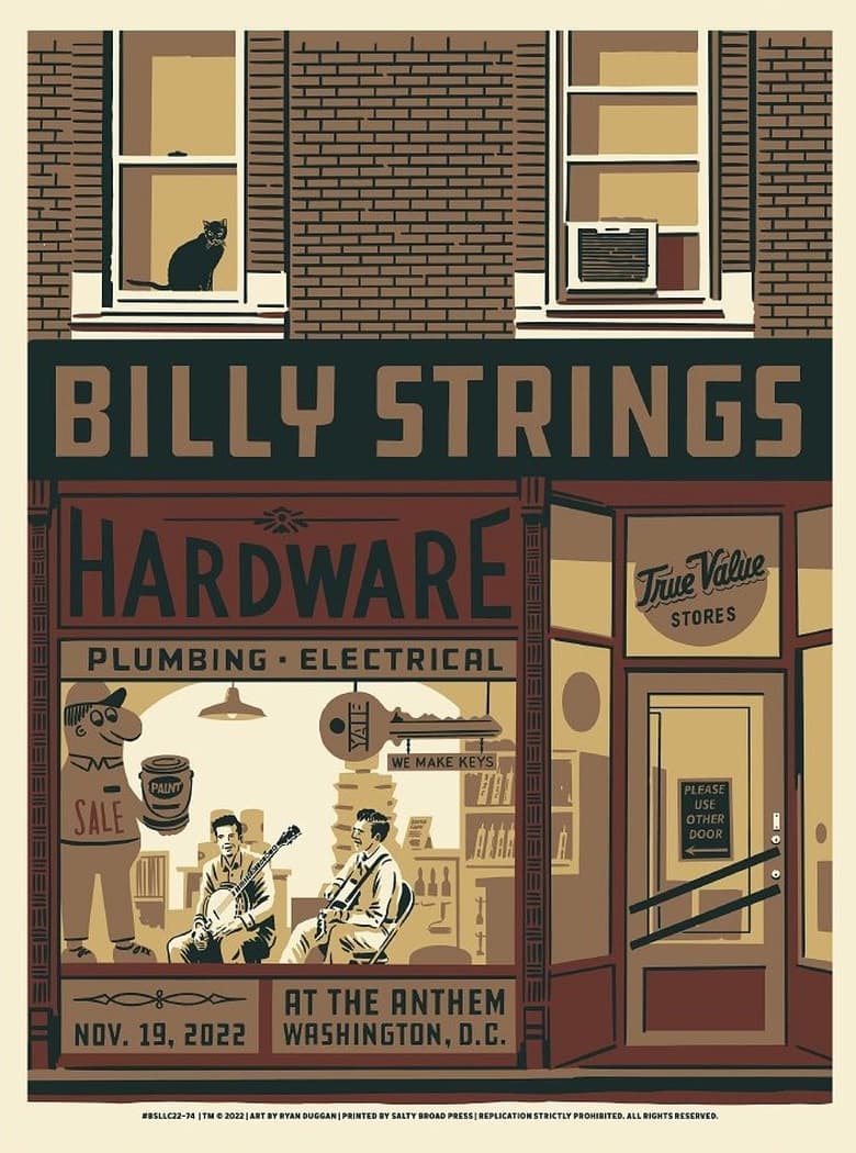 Poster of Billy Strings | 2022.11.19 — The Anthem - Washington, DC