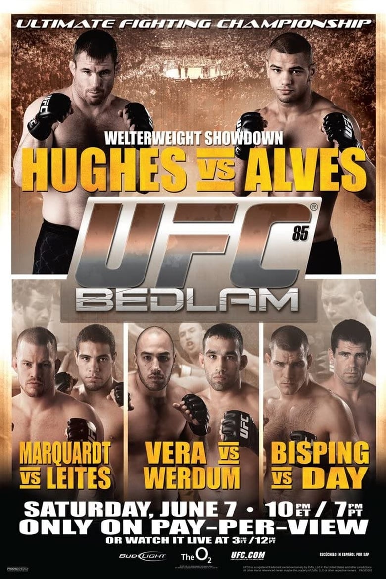 Poster of UFC 85: Bedlam