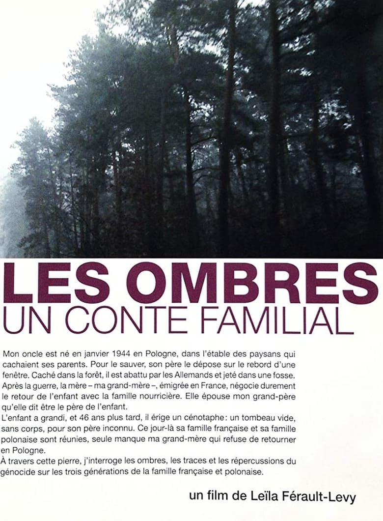 Poster of Les ombres, un conte familial