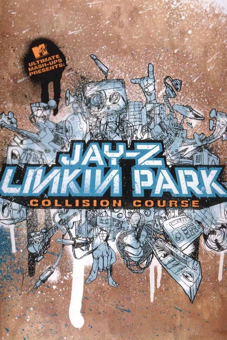 Poster of Jay-Z and Linkin Park - Collision Course