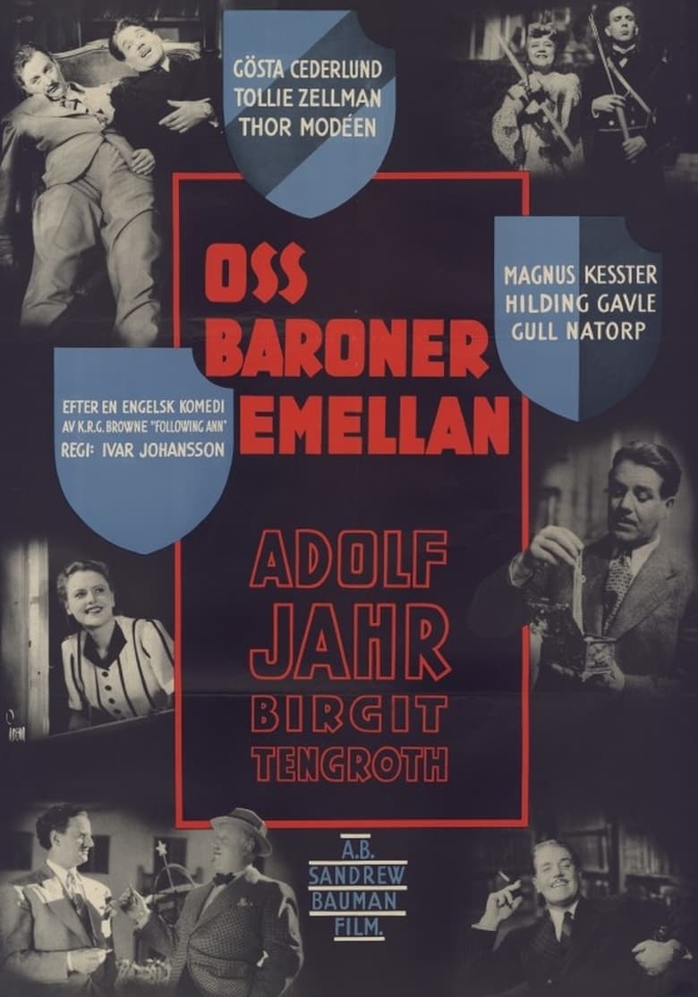 Poster of Oss baroner emellan