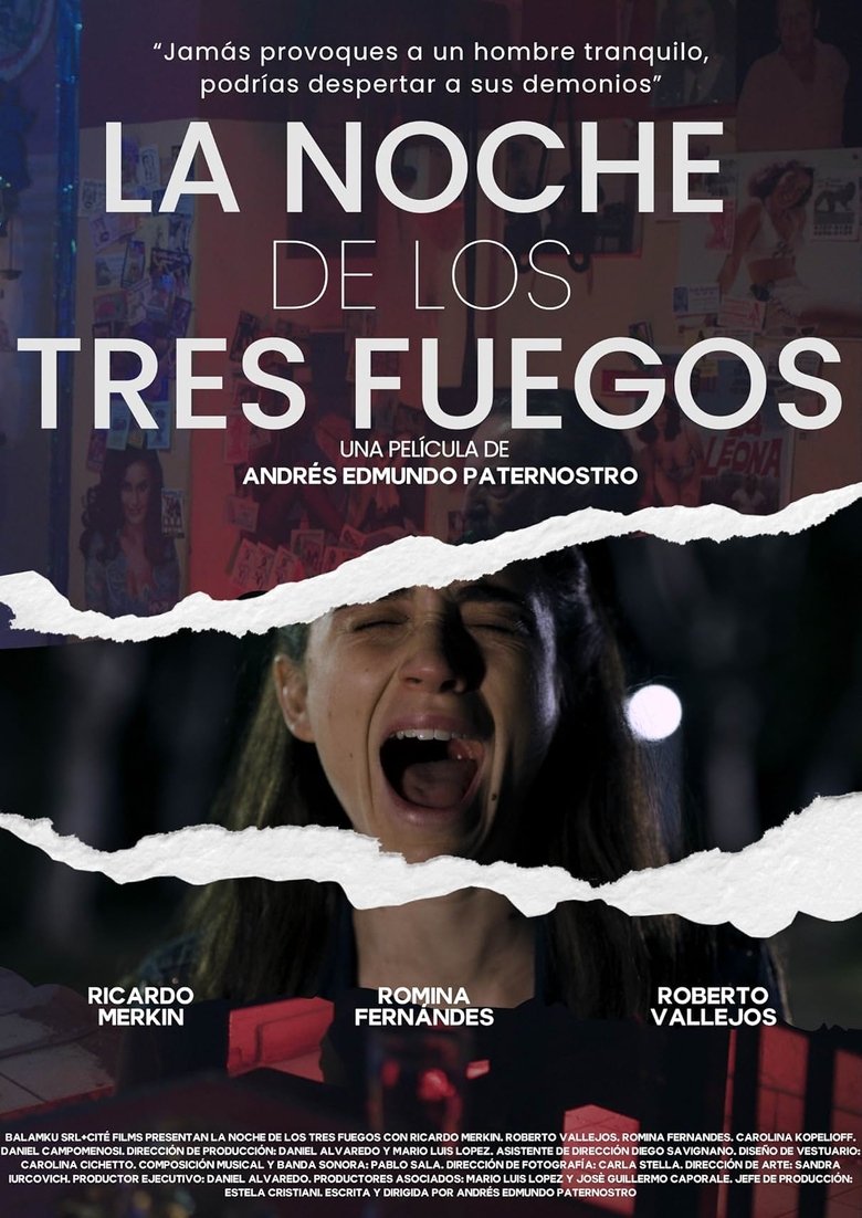 Poster of La noche de los tres fuegos