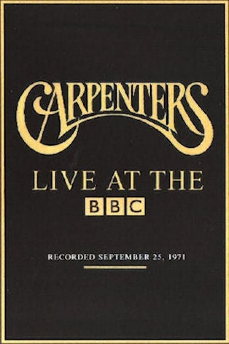 Poster of The Carpenters: Live at the BBC