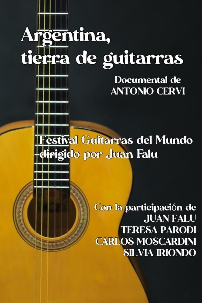 Poster of Argentina, tierra de guitarras