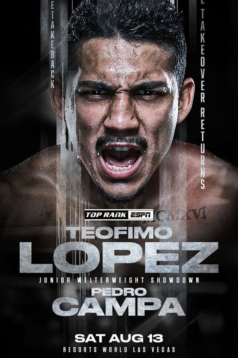 Poster of Teofimo Lopez vs. Pedro Campa