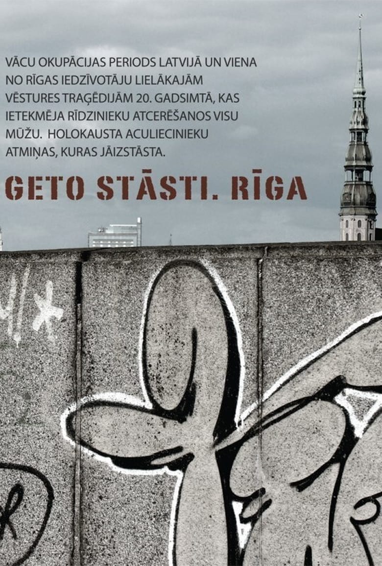 Poster of Ghetto Stories. Riga