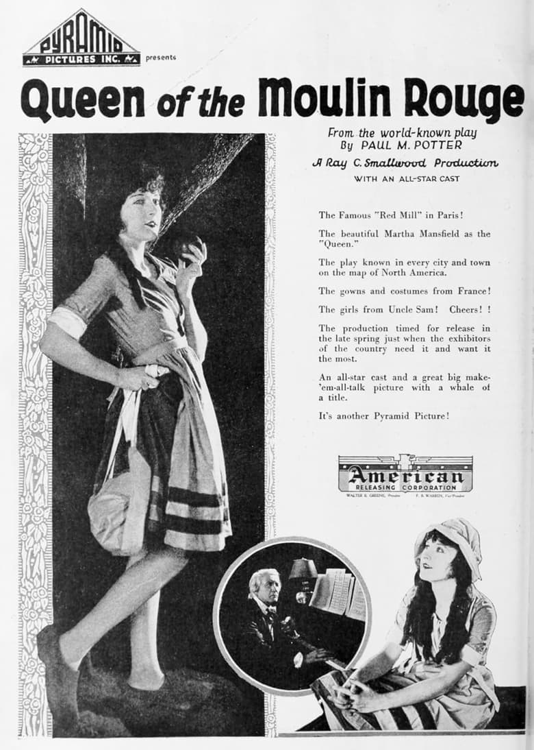 Poster of Queen of the Moulin Rouge