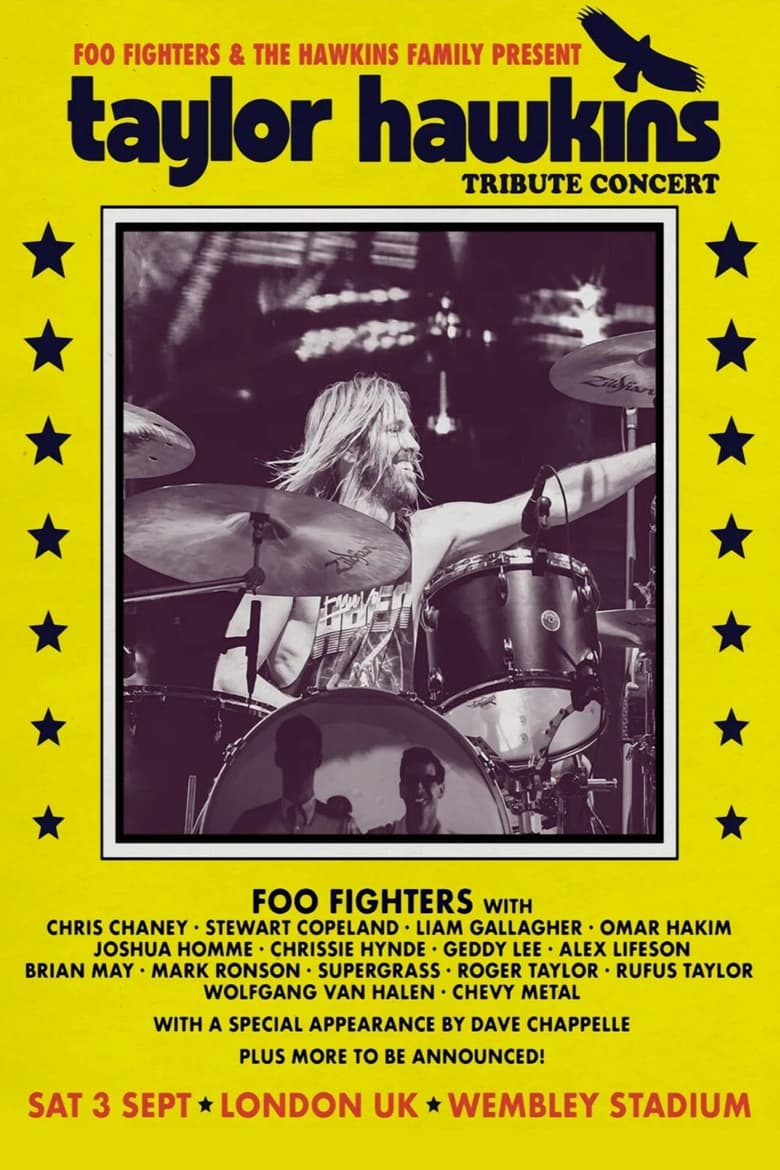 Poster of Taylor Hawkins Tribute Concert