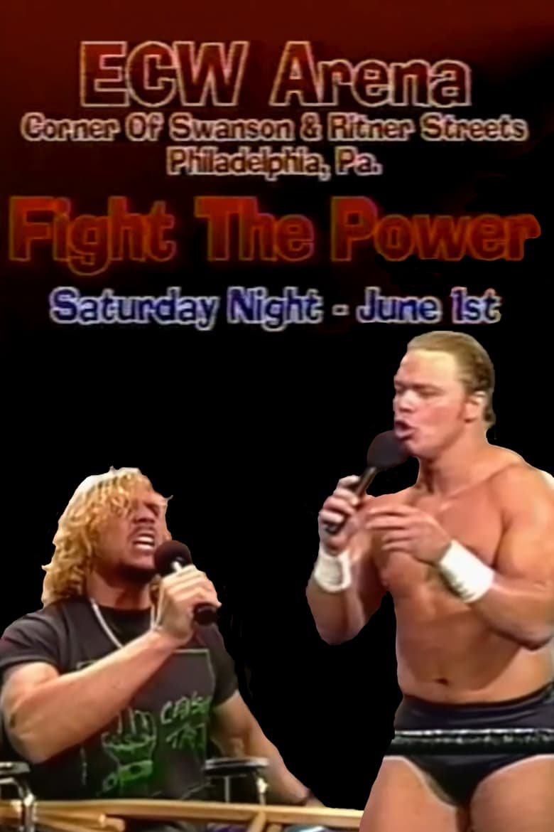 Poster of ECW Fight the Power