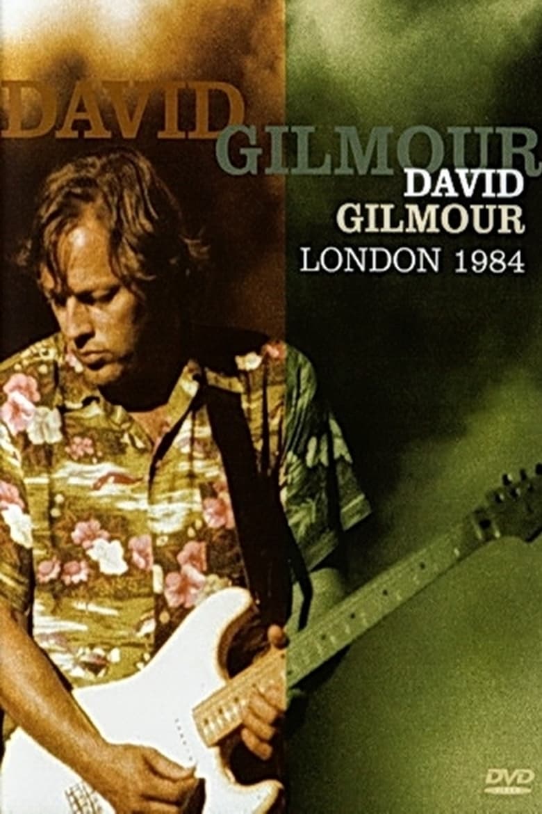 Poster of David Gilmour - London 1984