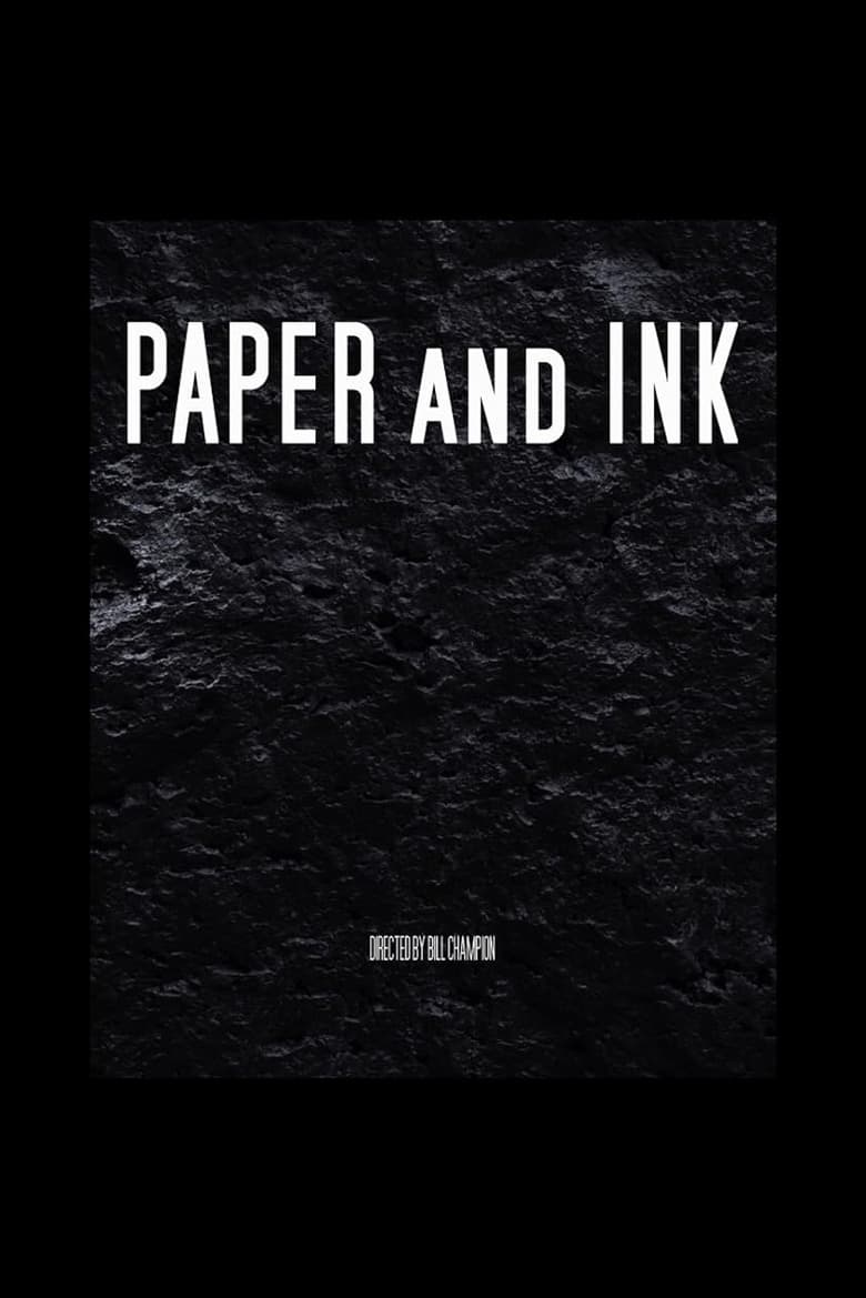 Poster of Paper and Ink