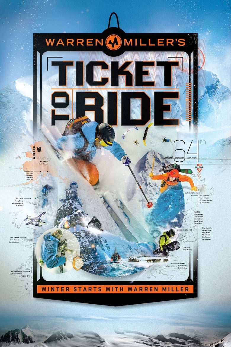 Poster of Warren Miller: Ticket to Ride