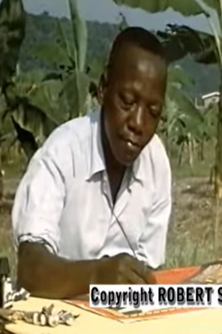 Poster of Clément-Marie Biazin, peintre-conteur africain