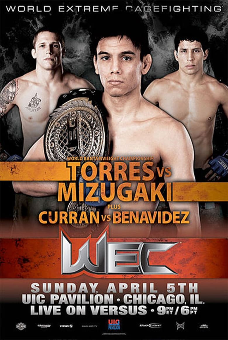 Poster of WEC 40: Torres vs. Mizugaki