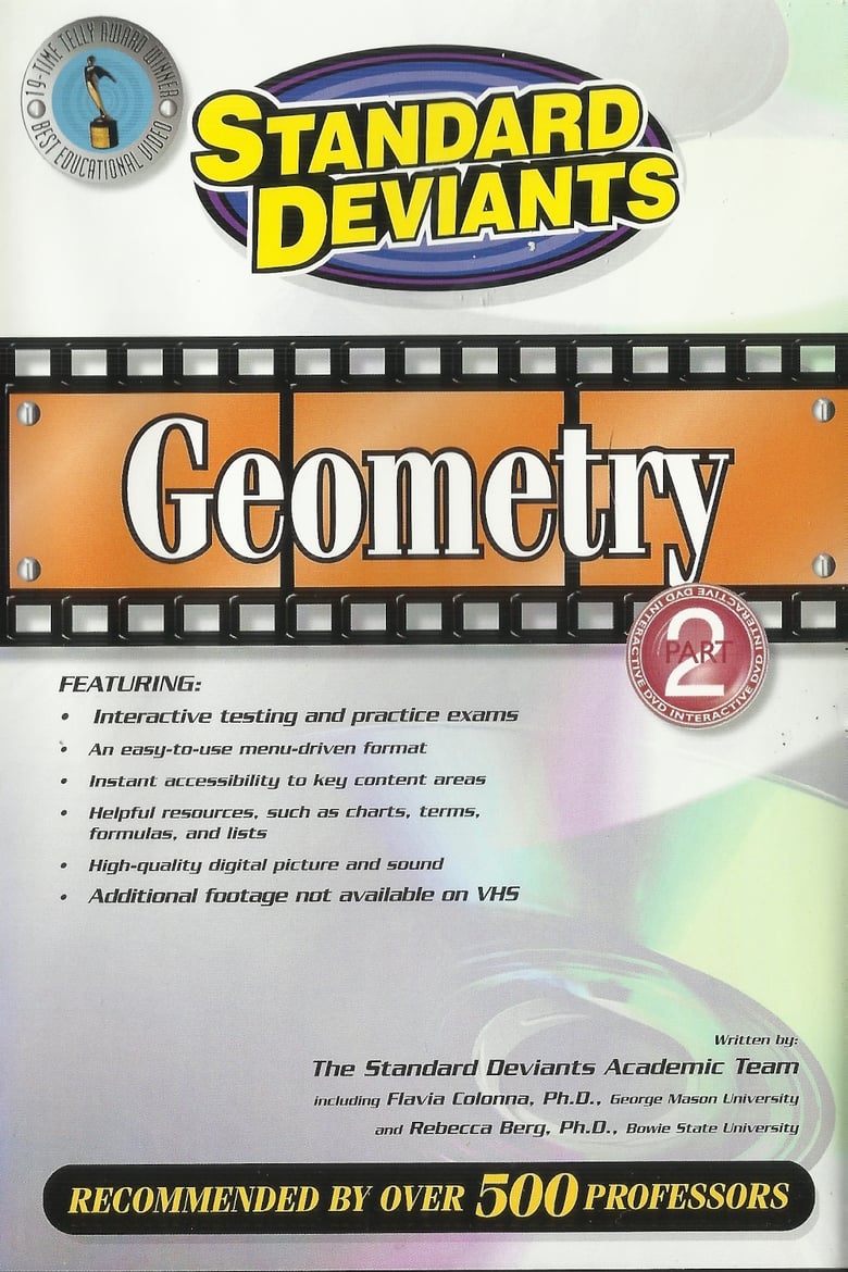 Poster of The Standard Deviants: The Many-Sided World of Geometry, Part 2