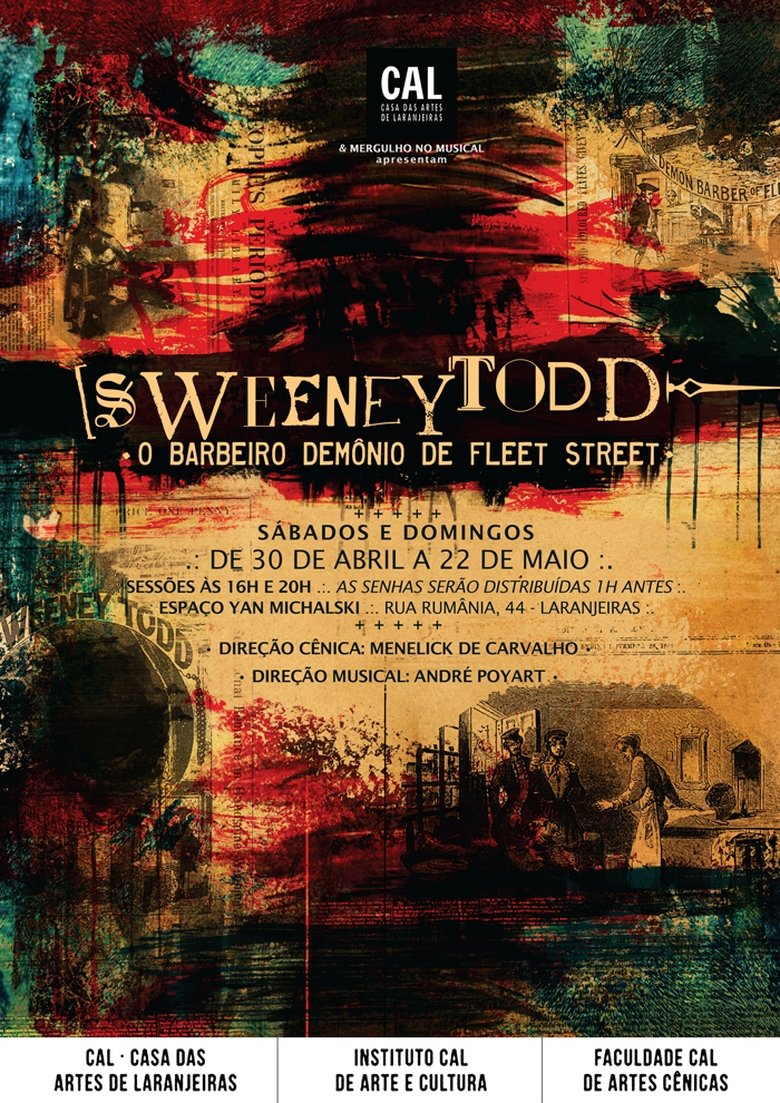 Poster of Sweeney Todd - O Barbeiro Demônio de Fleet Street