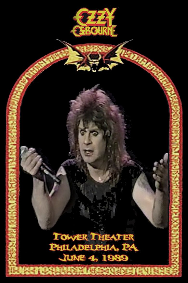 Poster of Ozzy Osbourne: (1989) Philadelphia, PA
