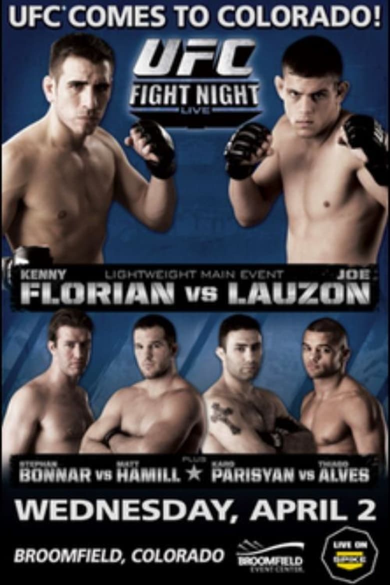 Poster of UFC Fight Night 13: Florian vs. Lauzon