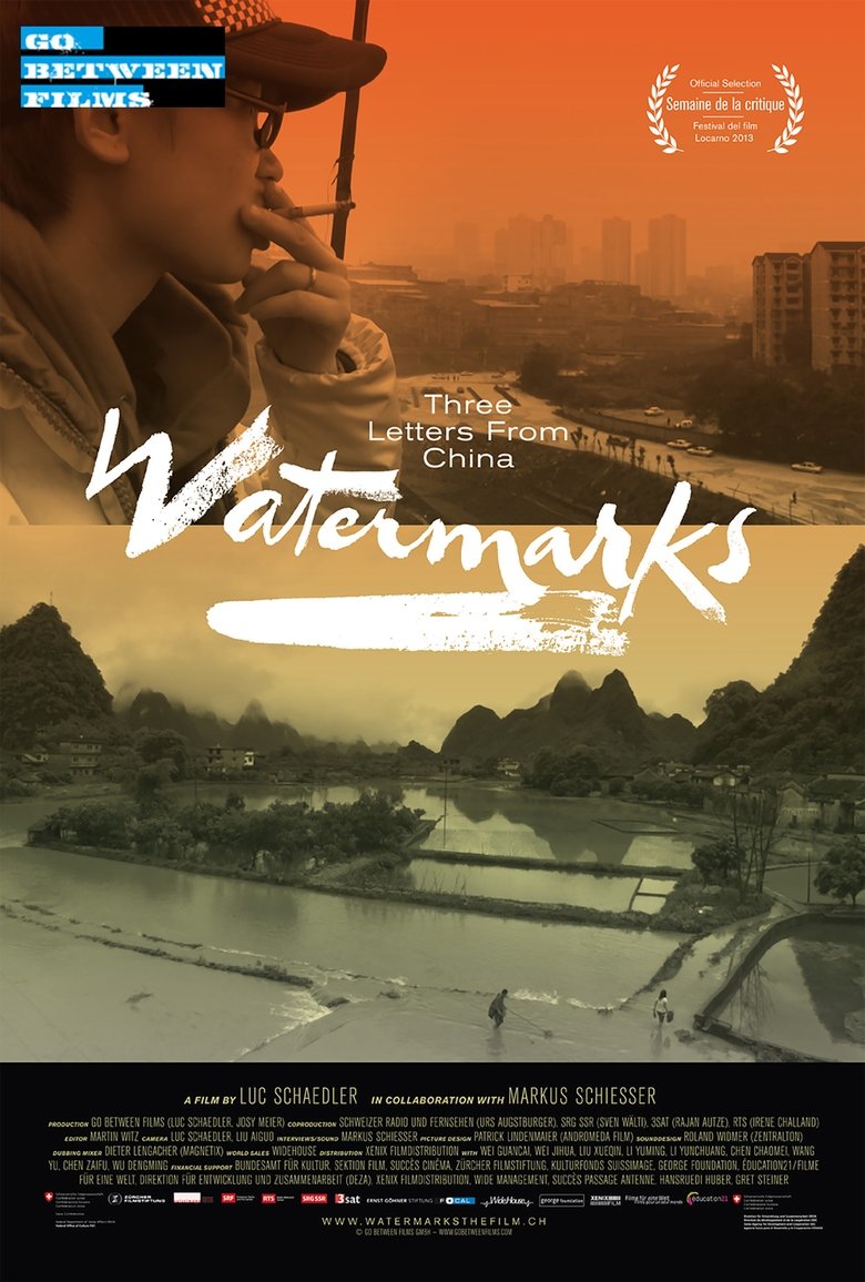 Poster of Watermarks - Three Letters from China