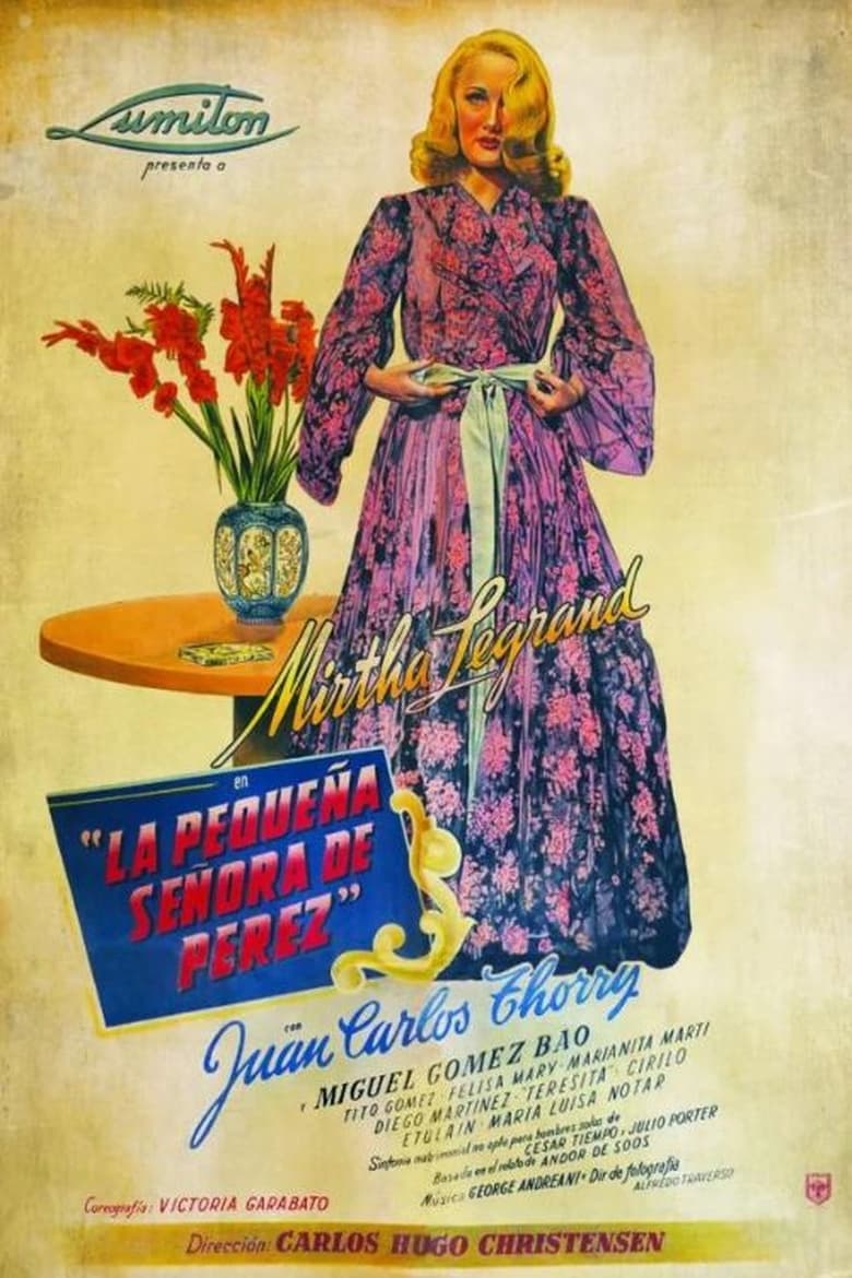 Poster of La pequeña señora de Pérez