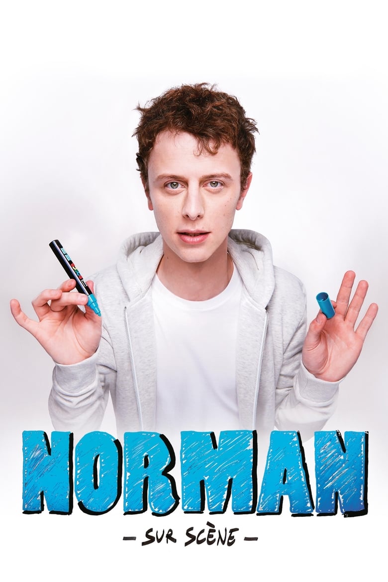 Poster of Norman on stage