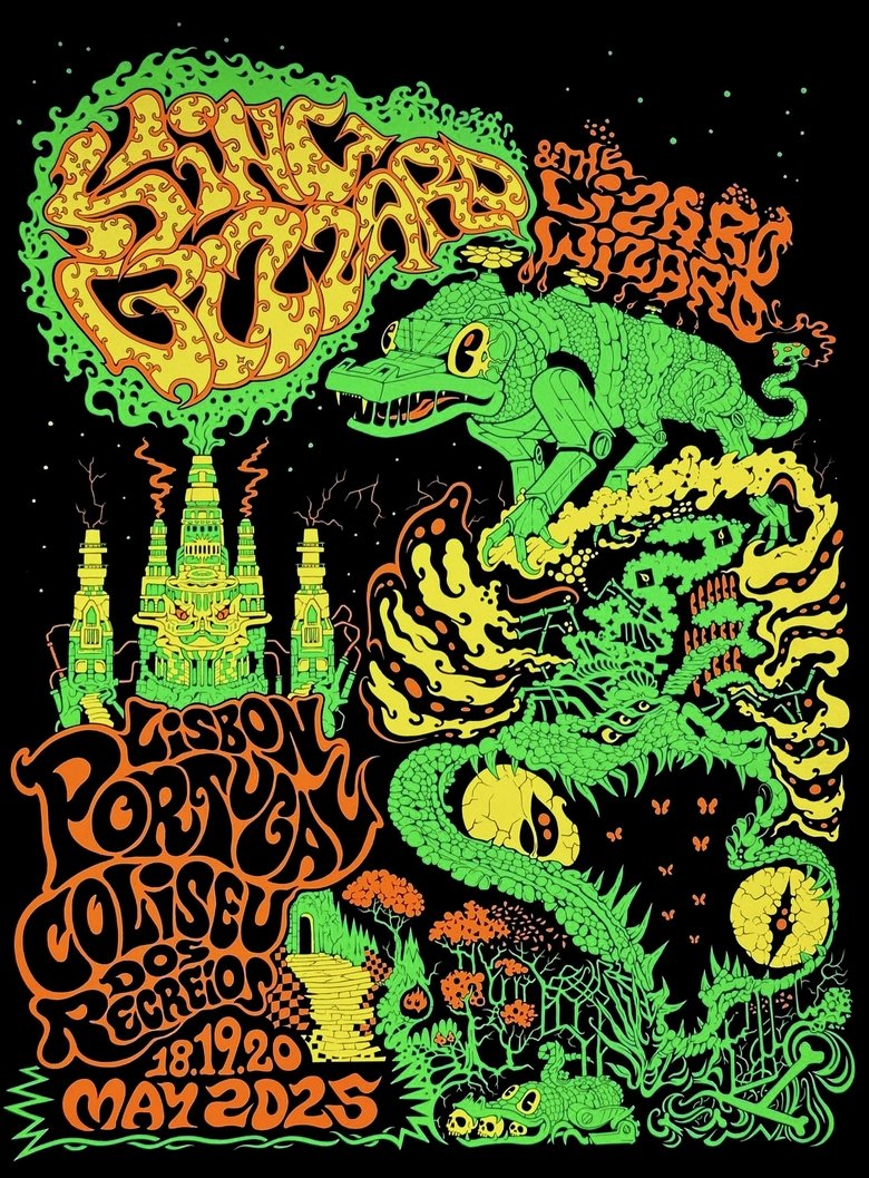 Poster of King Gizzard & The Lizard Wizard - Live in Lisbon '25 (Night 1)