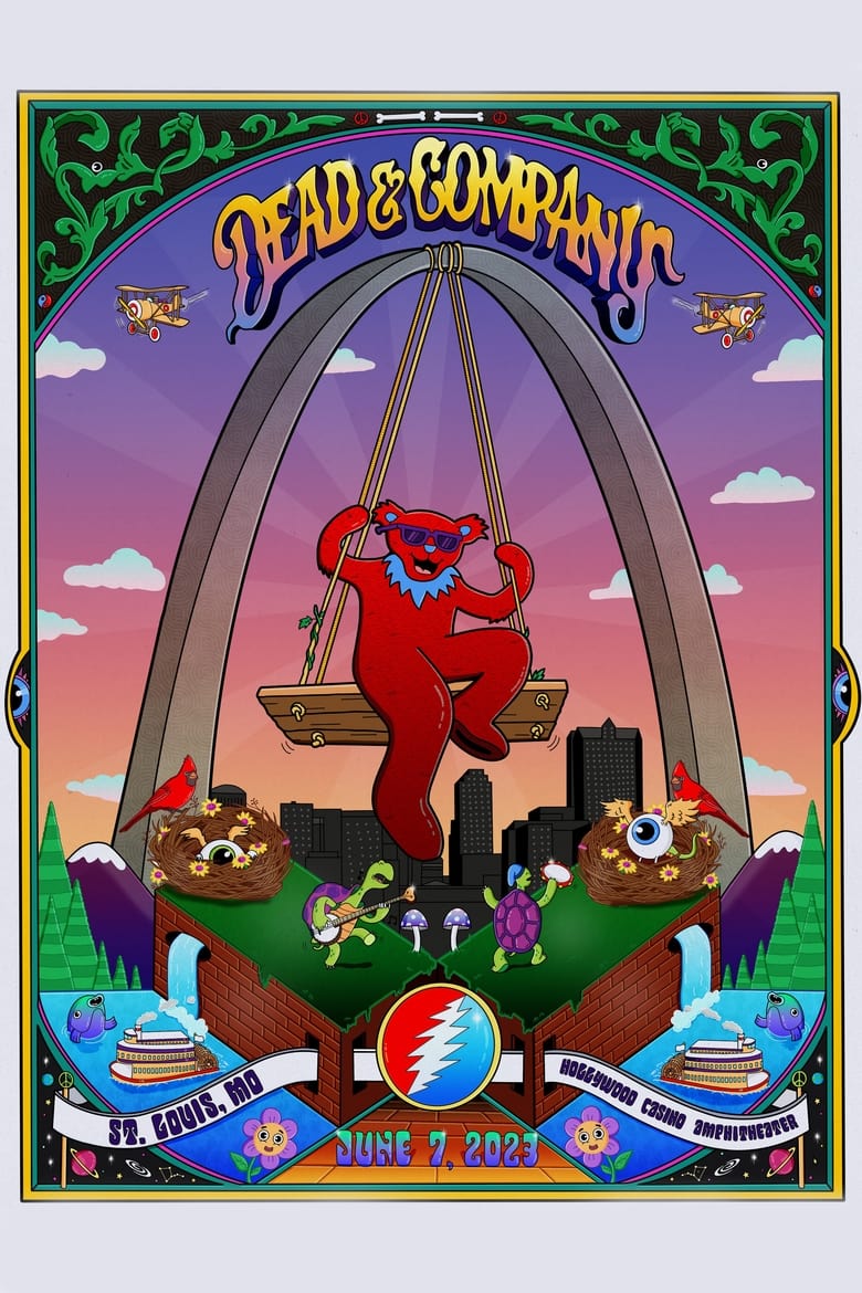 Poster of Dead & Company: 2023-06-07  Hollywood Casino Amphitheatre, Maryland Heights, MO, USA