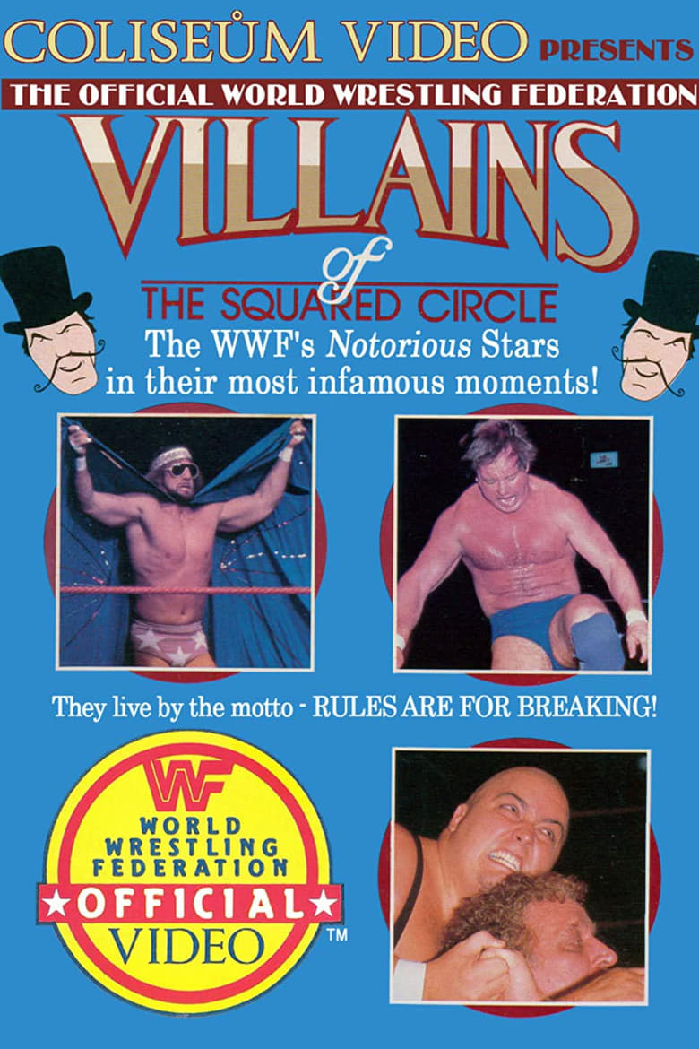 Poster of WWE Villains of The Squared Circle