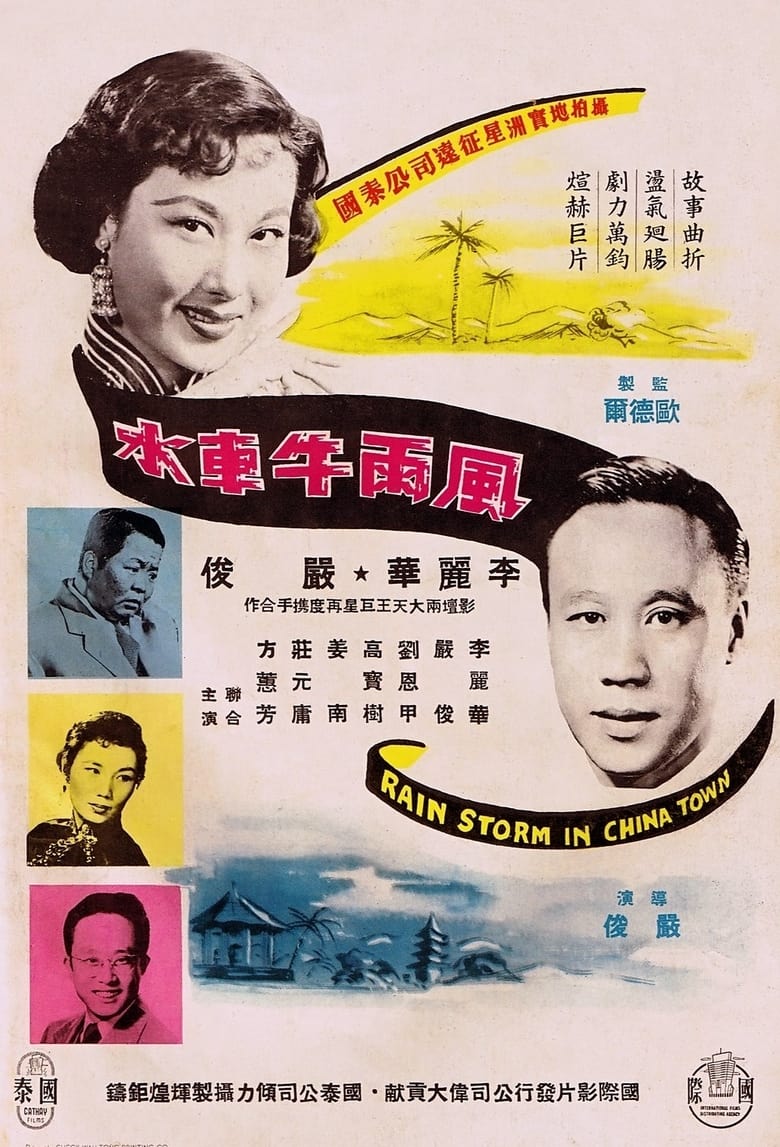 Poster of Rainstorm in Chinatown