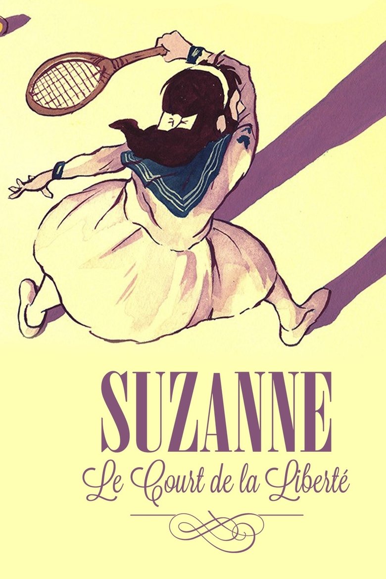 Poster of Suzanne Lenglen, the court of liberty
