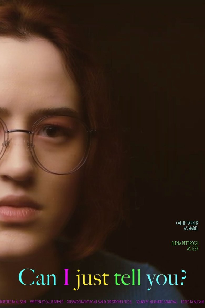 Poster of Can I Just Tell You?