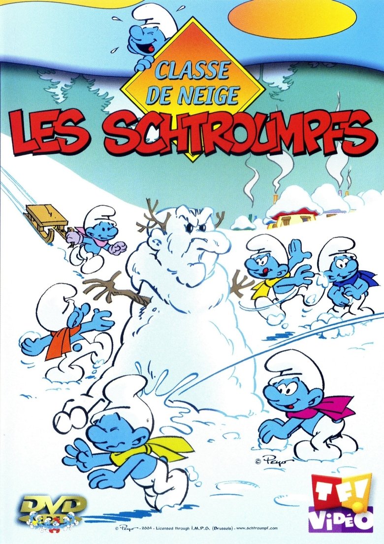Poster of Les Schtroumpfs - Classe de neige