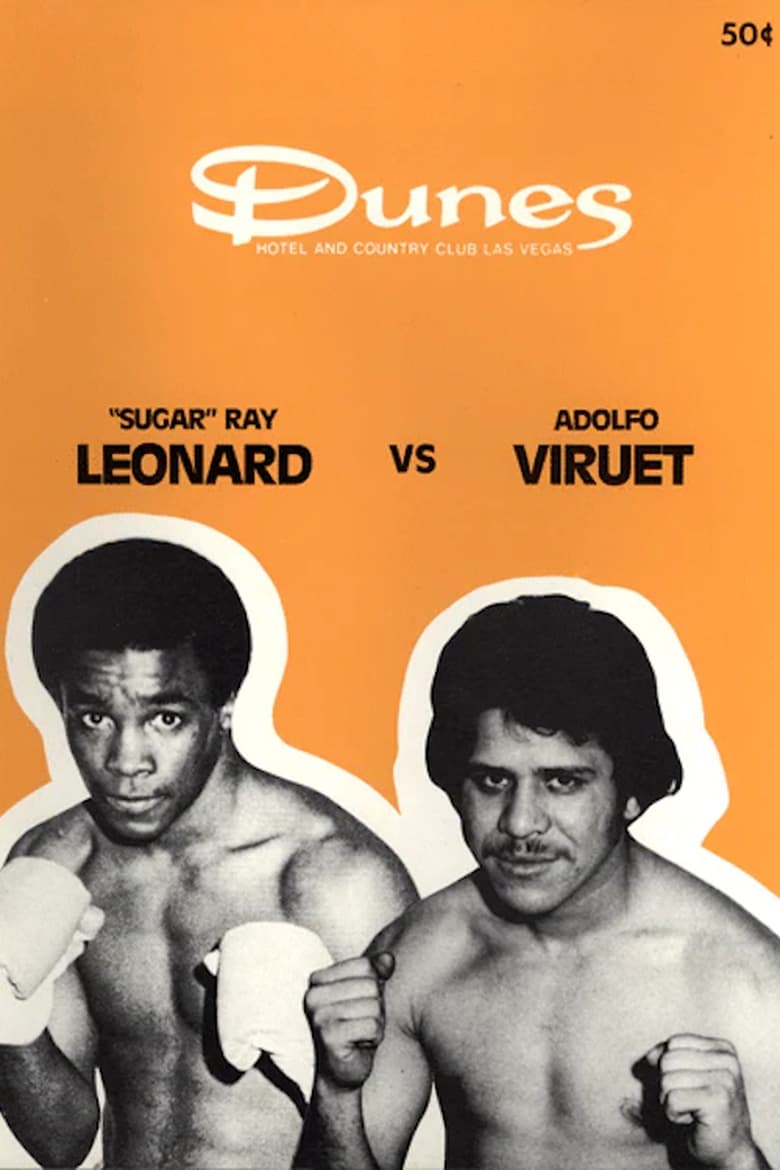 Poster of Sugar Ray Leonard vs. Adolfo Viruet